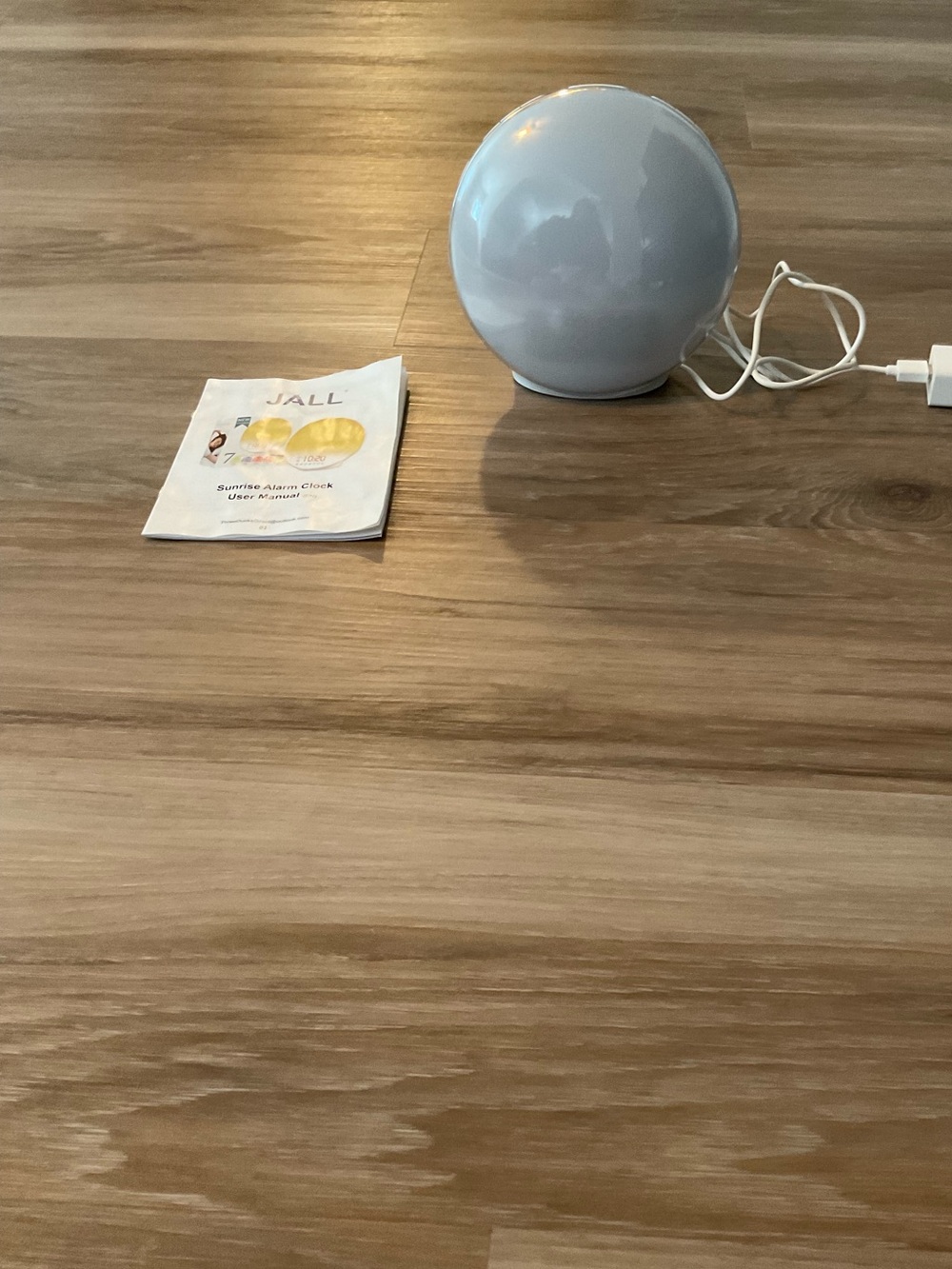 Jall | Sunrise Alarm Clock Lamp - White Globe